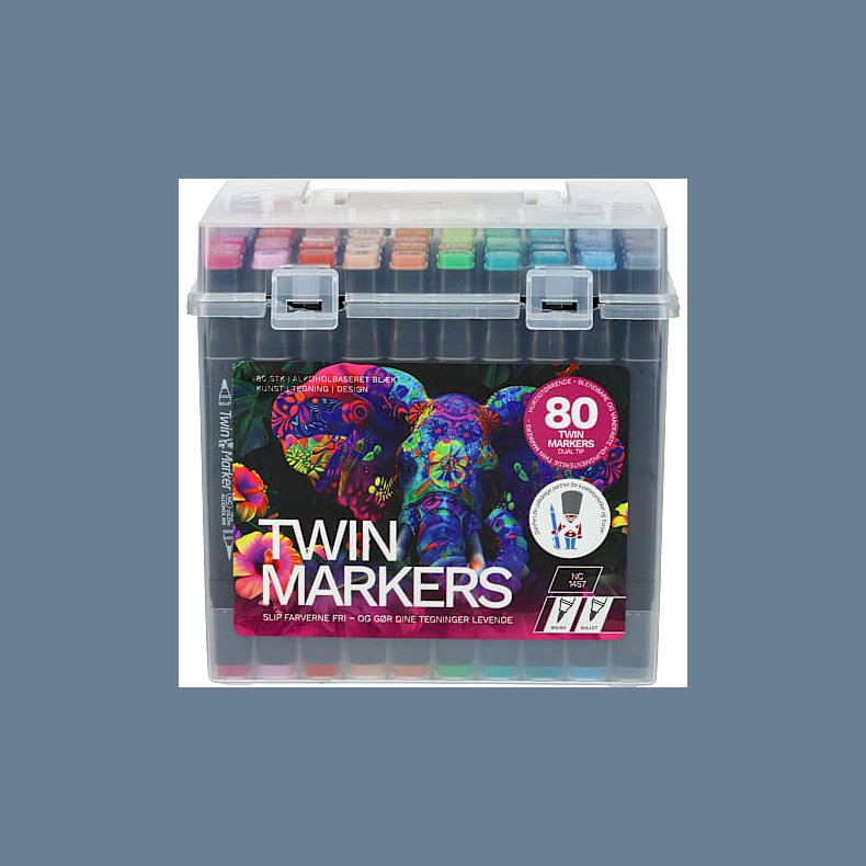 Danpen Twinmarkers 80 stk