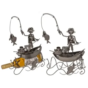 Fisker Vinflaskeholder metal