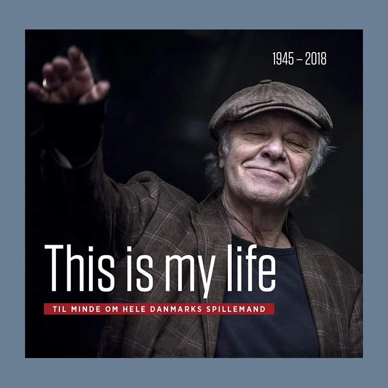 This is my life - Kim Larsen (Bog / Indbundet)