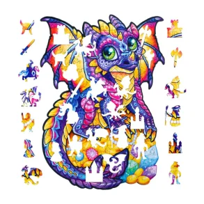 Fortryllet Drage Puslespil