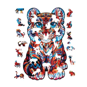 Modig Tiger Puslespil