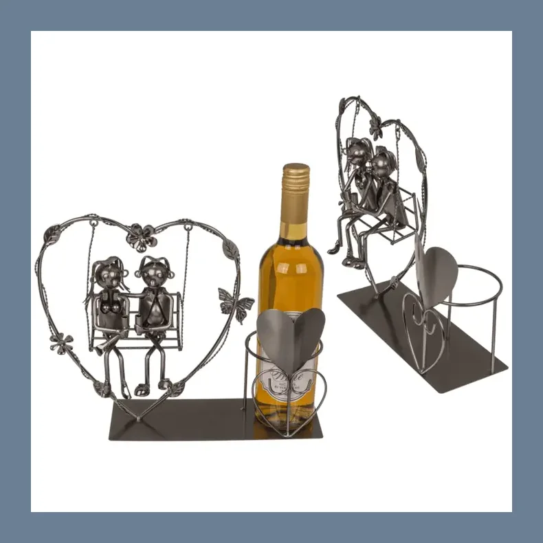 K�rlighed Vinflaskeholder metal