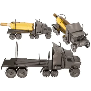 Lastbil Vinflaskeholder metal