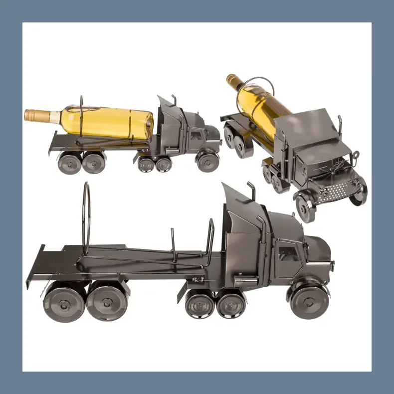 Lastbil Vinflaskeholder metal