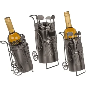 Golfvogn Vinflaskeholder metal
