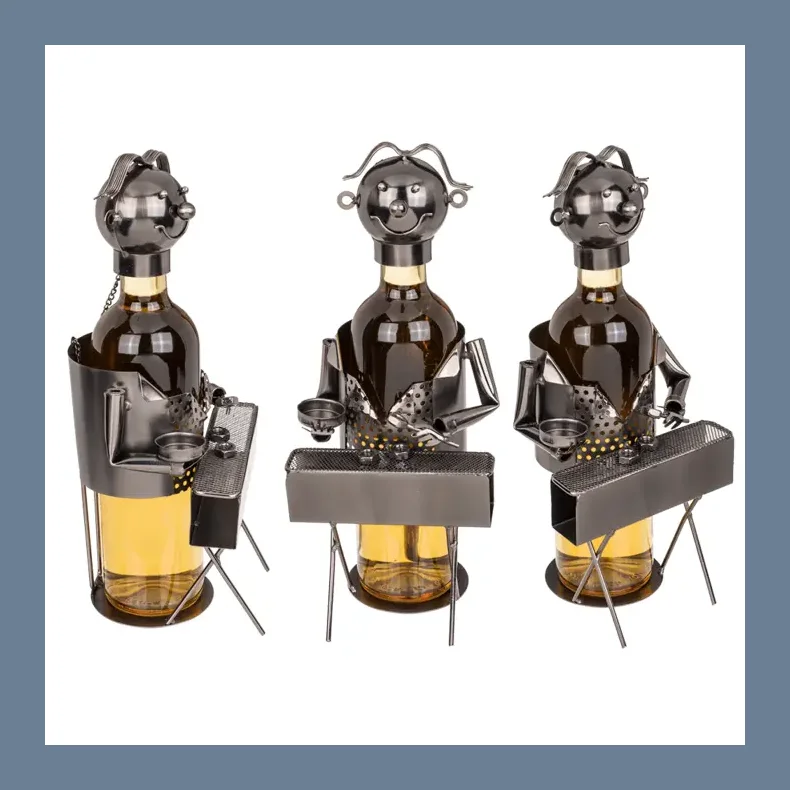 Grillmester Vinflaskeholder metal