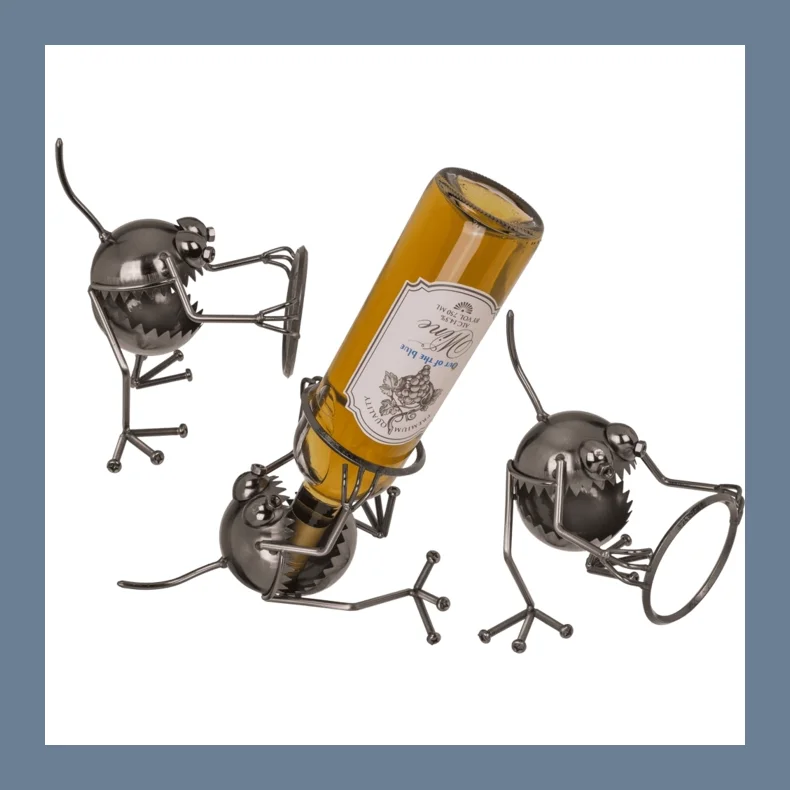 Monster Vinflaskeholder metal