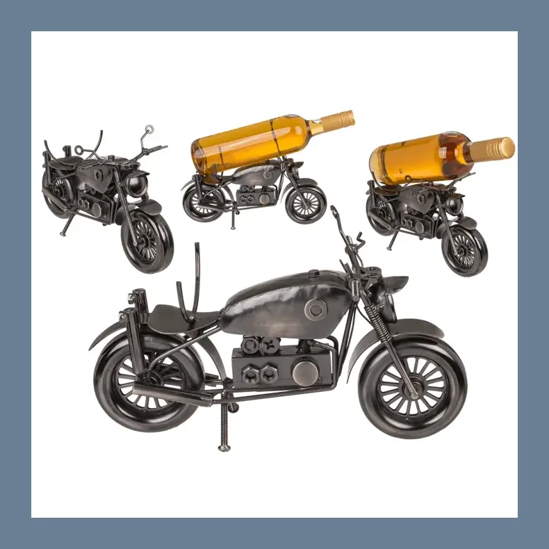 Motorcykel Vinflaskeholder metal